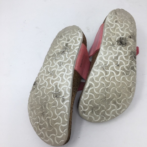 Birkenstock Pink Galaxy Gizeh Thong Girls Glitter - Picture 8 of 10